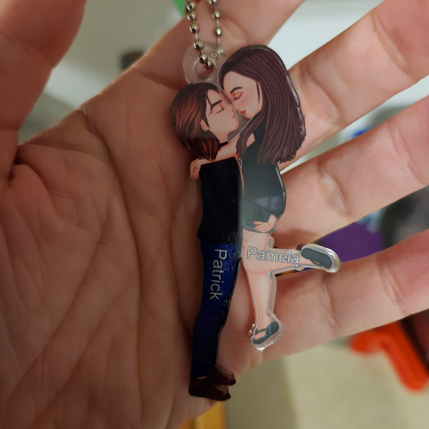 Customer photo review of Personalized Ornament, Couple Portrait, Firefighter, Nurse, Police Officer, Teacher, Gifts by Occupation