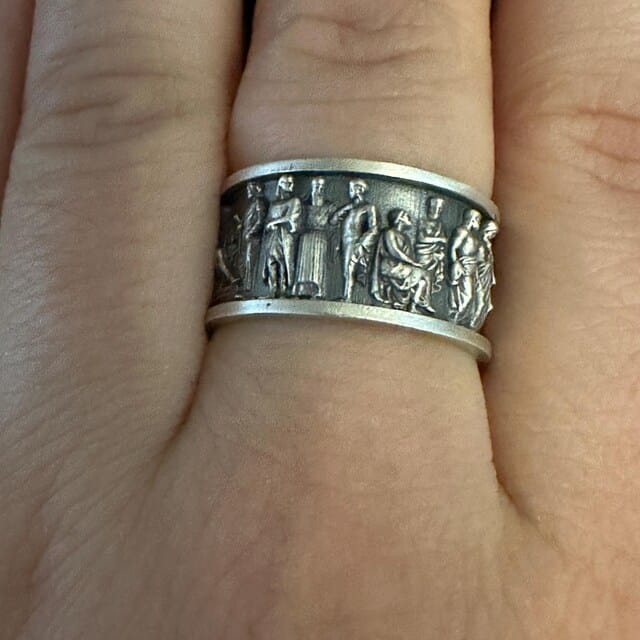 Customer photo review of People Of The Rome Ring