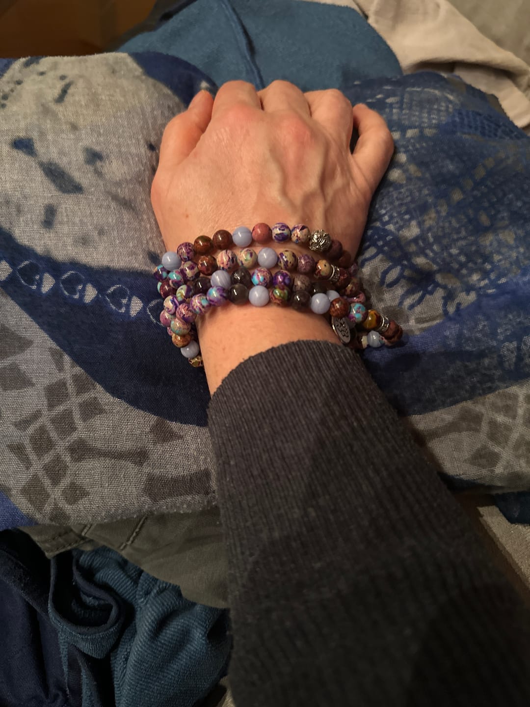 Customer photo review of Lilia Jaspis - Mala Kette