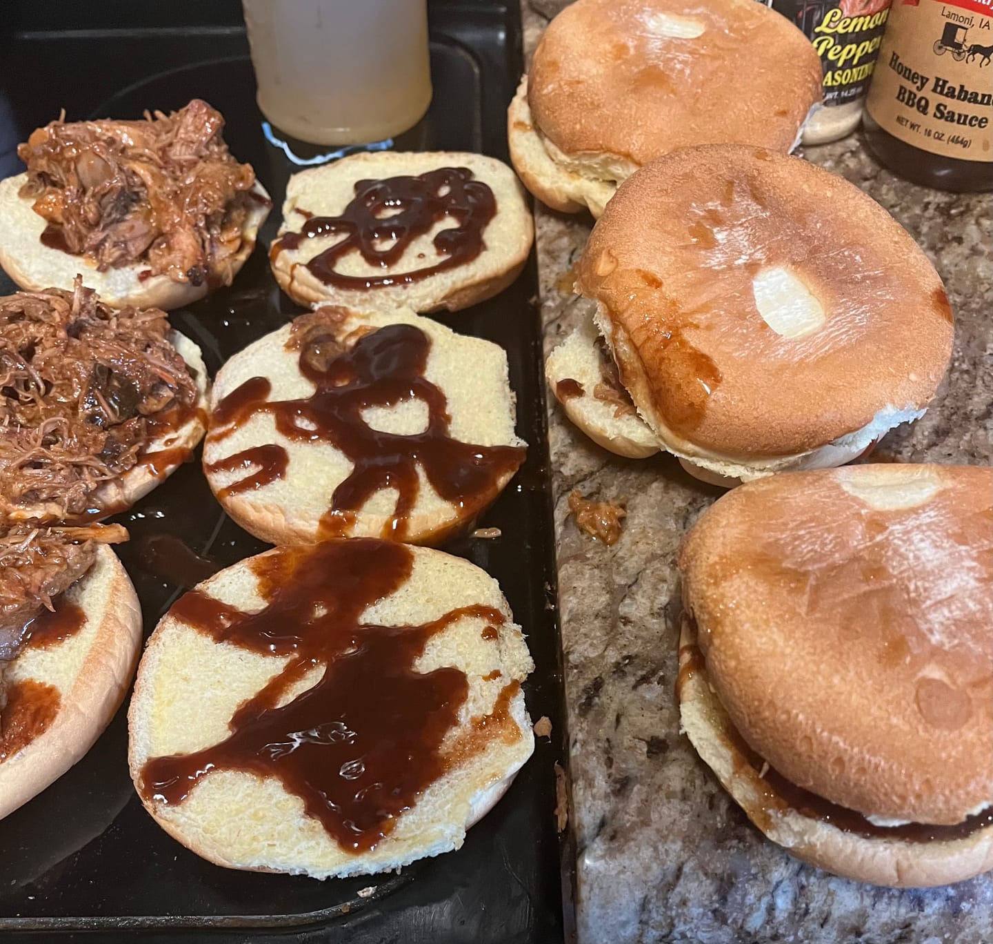 Customer photo review of Apple Habanero BBQ Glaze
