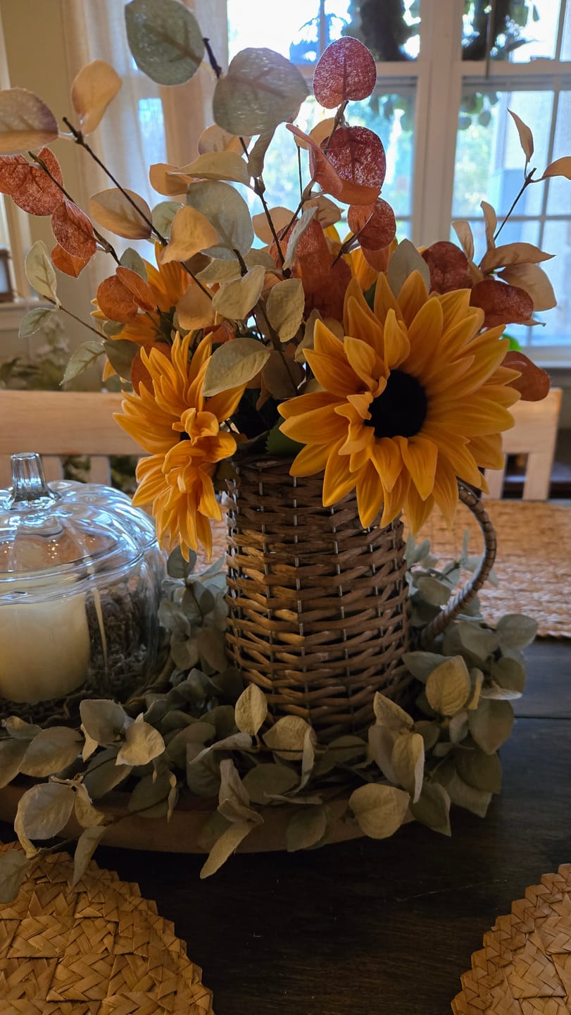 Customer photo review of Beige Eucalyptus Stem