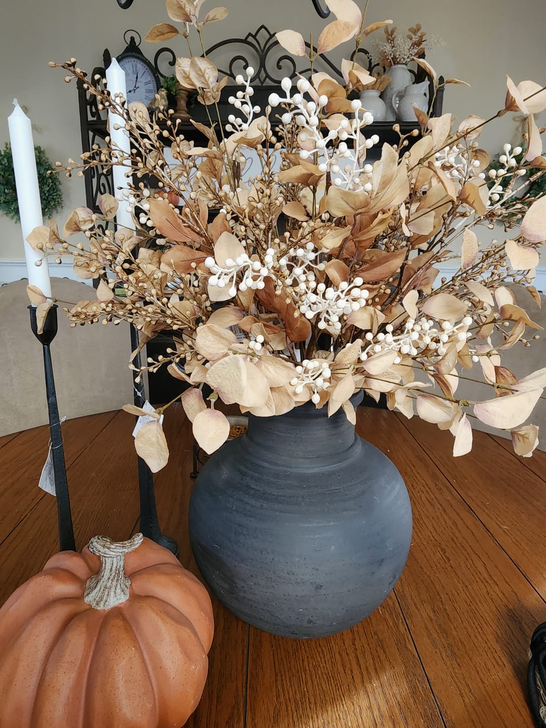 Customer photo review of Beige Eucalyptus Stem