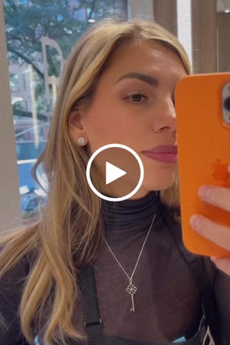 Customer video review of CLASSICA 4 Carat Round Flawless Three-Prong Martini Stud Earrings