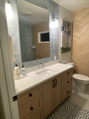 Customer photo review of SLIM Sidesplash, Miami Vena