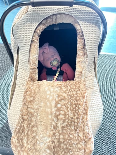 Customer photo review of Winter Waffle Covers - Full Collection