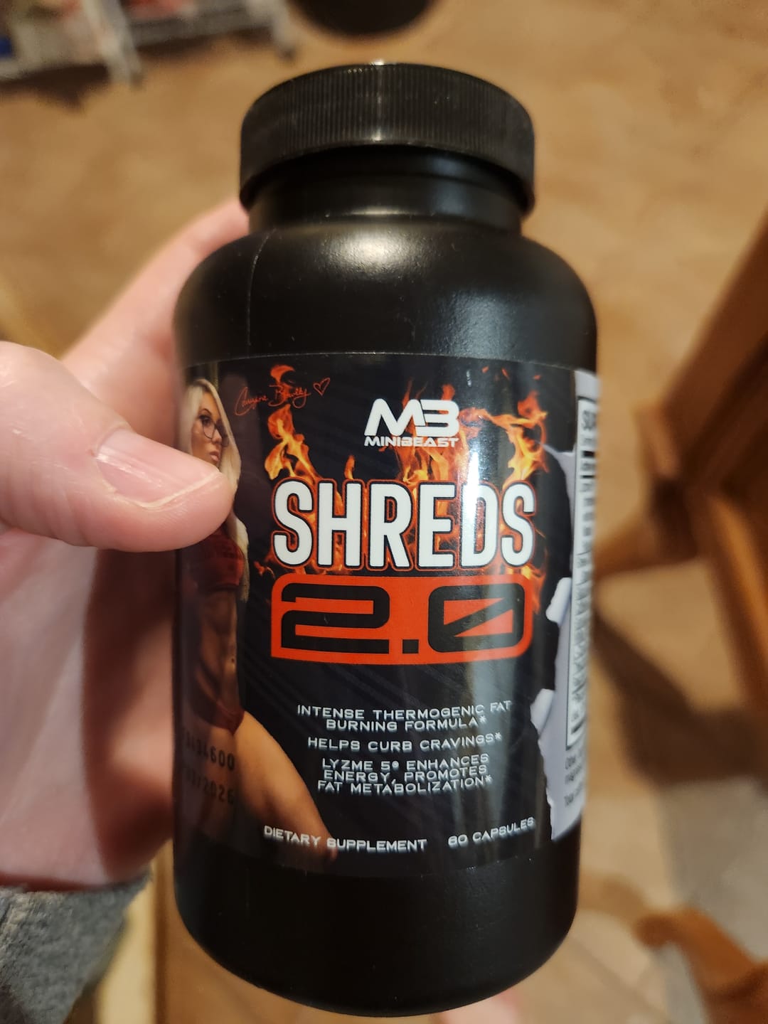 Customer photo review of Shreds 2.0 (Daytime Fat Burner)