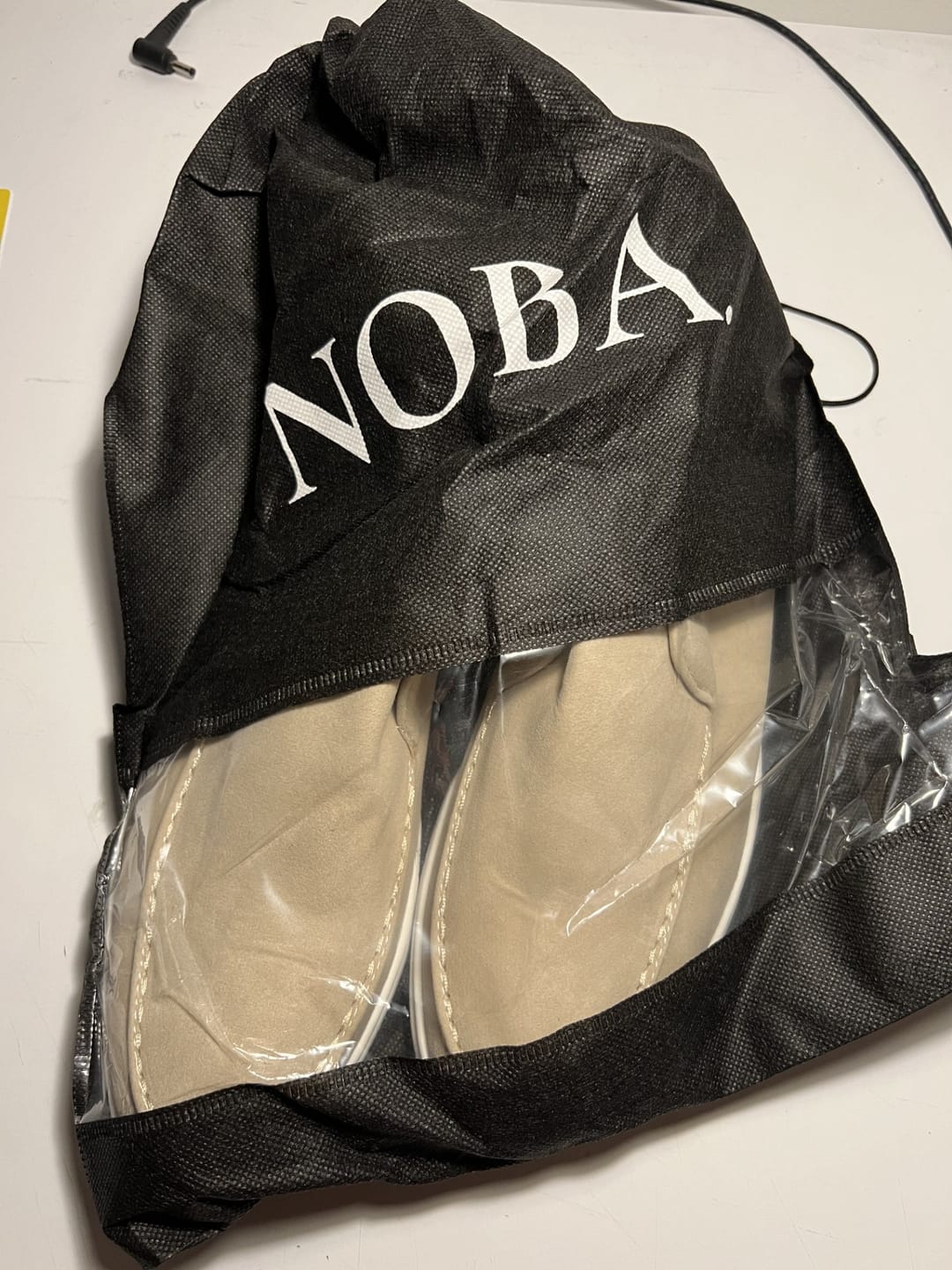 Customer photo review of NOBA Suede Shoes