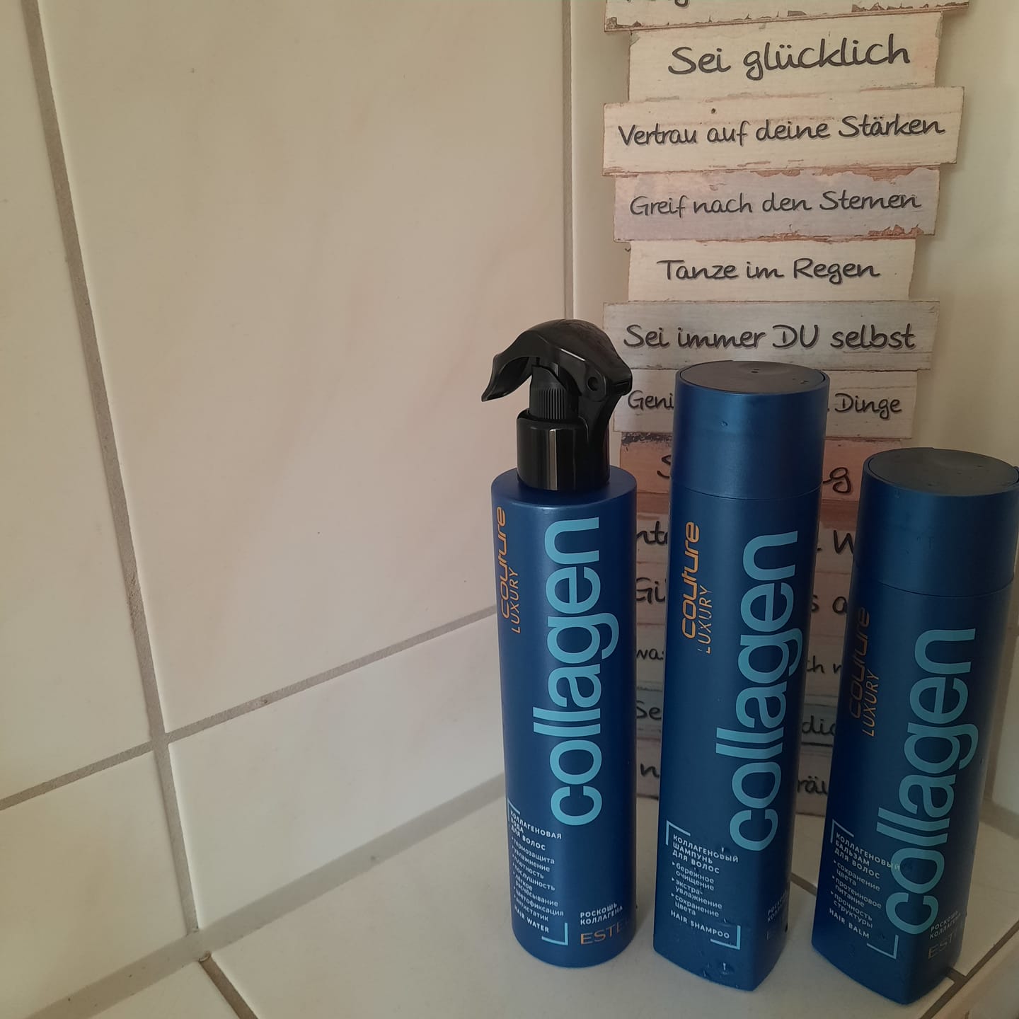 Customer photo review of HC LUXURY COLLAGEN Shampoo