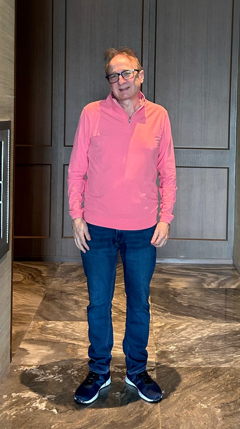 Customer photo review of Heathered 1/4 Zip