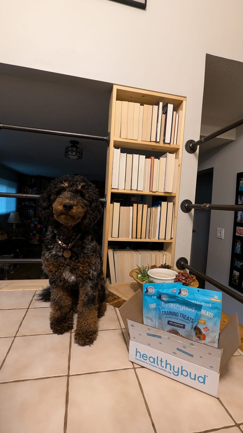Customer photo review of Salmon Mini Training Treats