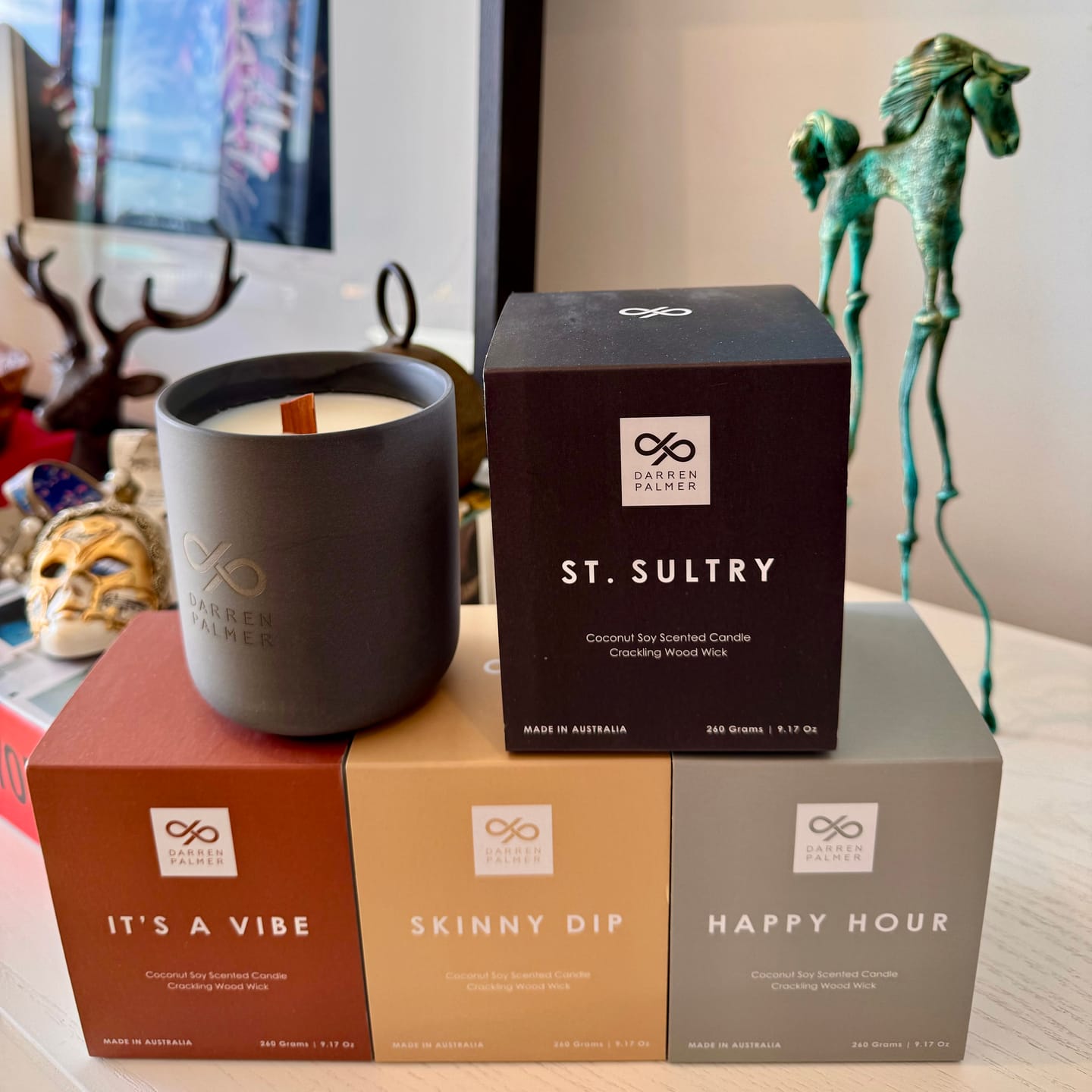 Customer photo review of LUXE Candle Collection