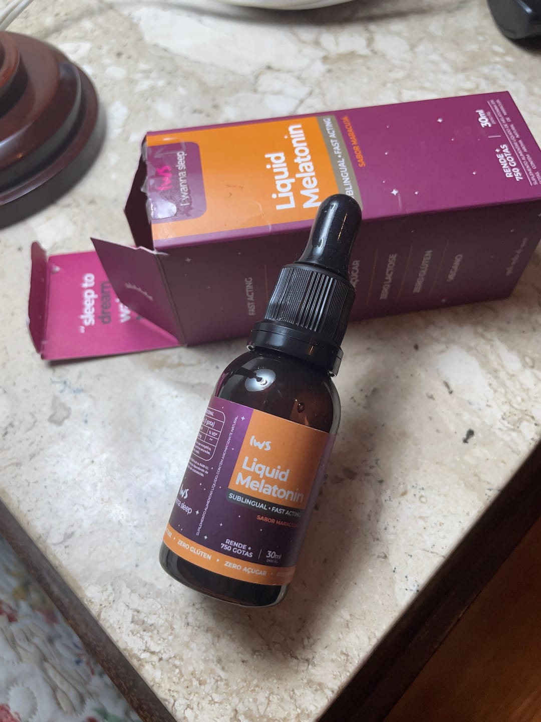 Customer photo review of Kit 03 Melatonina Líquida IWS Maracujá