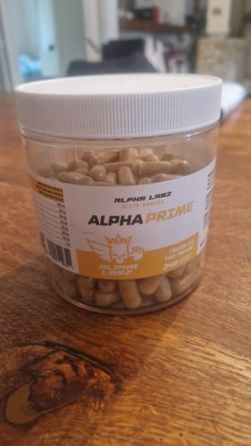 Customer photo review of Alpha Labz - Alpha Prime