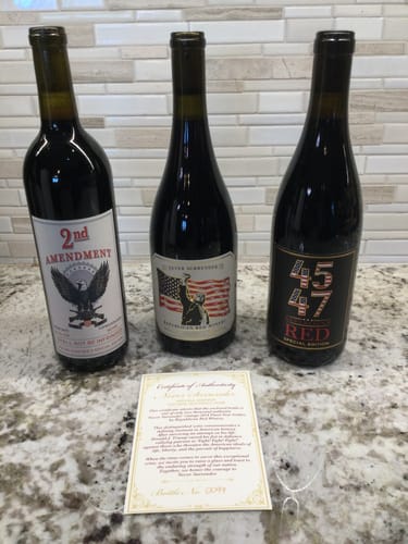Customer photo review of 'Never Surrender' 2014 Vintage Pinot Noir