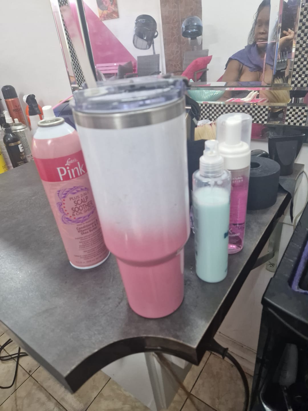 Customer photo review of Shiny Bottle - Gobelet isotherme
