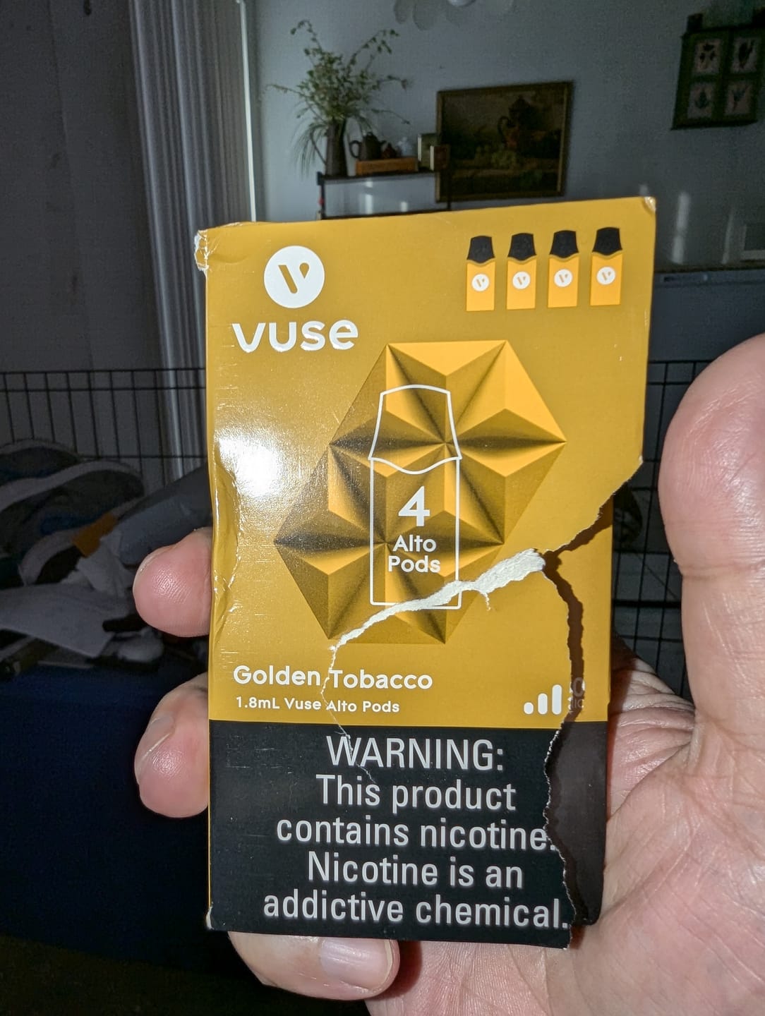 Customer photo review of Vuse Alto Replacement Pods