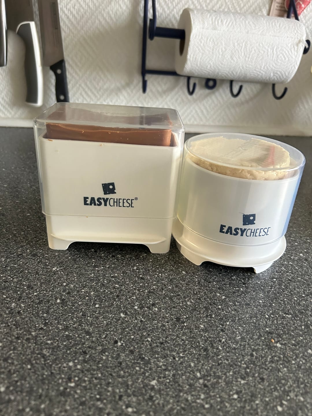 Customer photo review of EasyCheese® Osteklokke Rund - Hvit