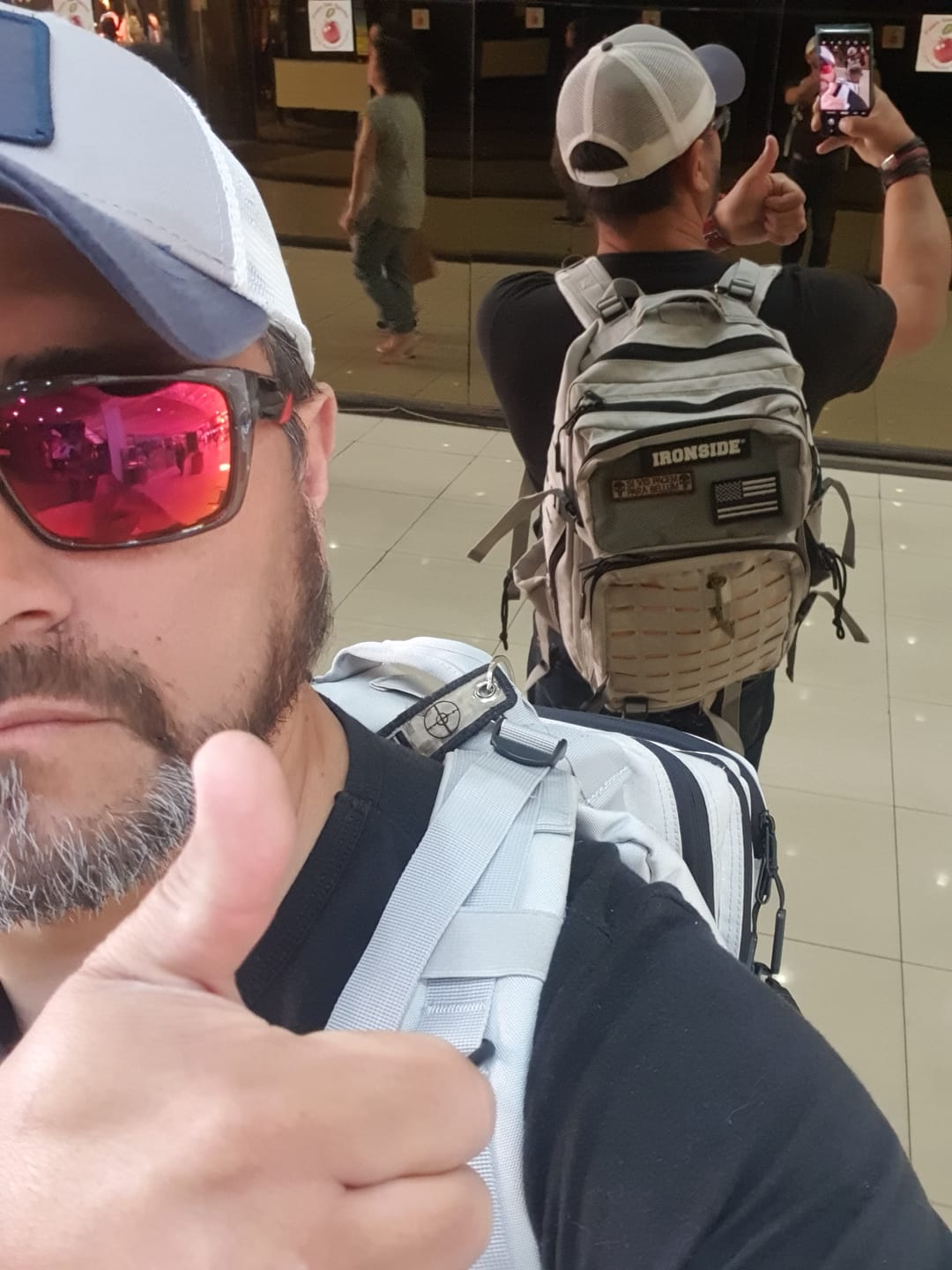 Customer photo review of Mochila IRONSIDE
