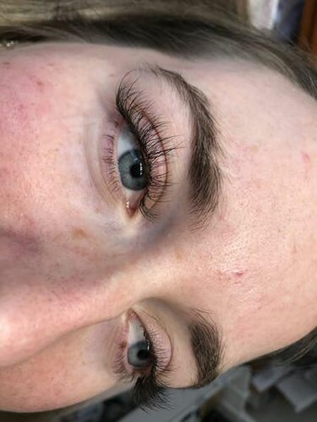 Customer photo review of MyLashes комплект за миглопластика