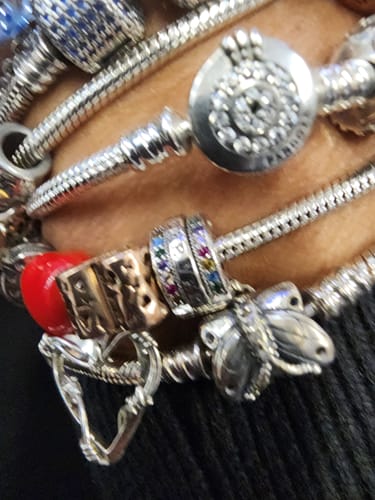 Customer photo review of Pandora Moments Bracelets