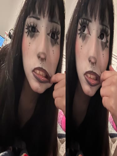 Customer photo review of Eyemoody Pure Black | 6 Months, 2 pcs
