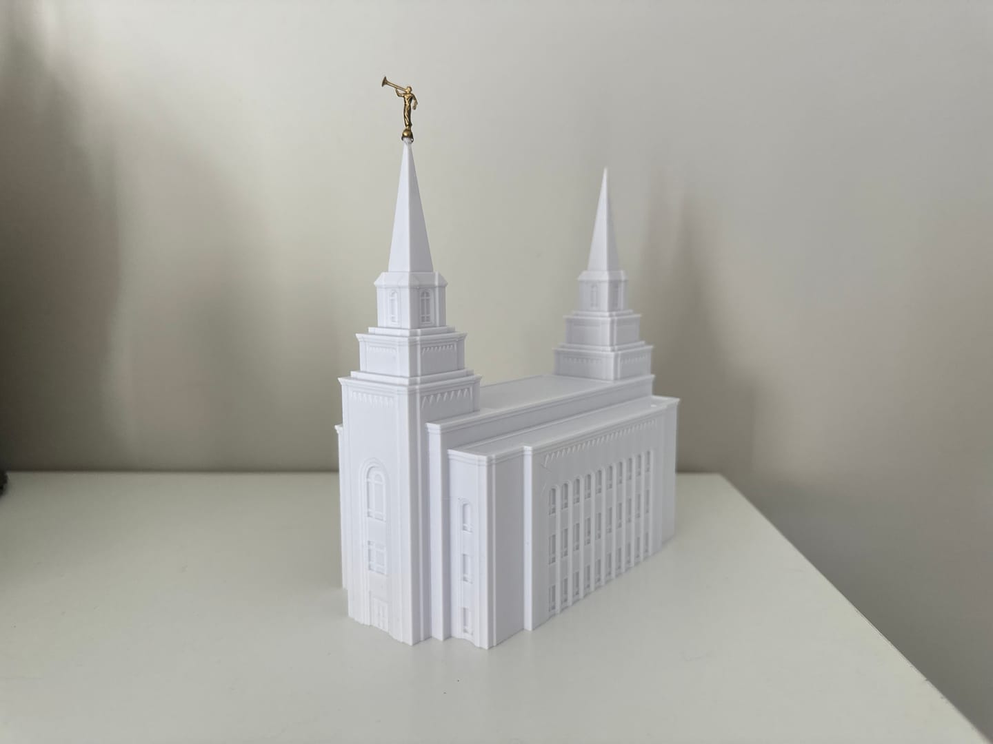 Customer photo review of Kansas City Missouri Temple Replica Statue