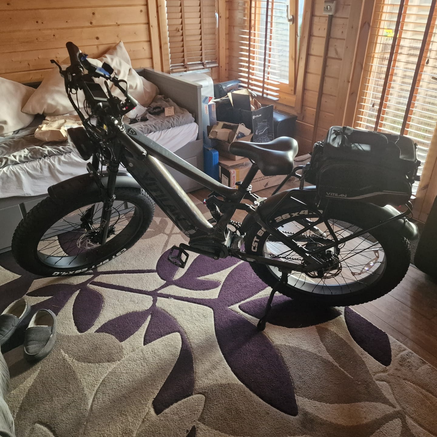 Customer photo review of T7 Full Suspension Mountain E-bike