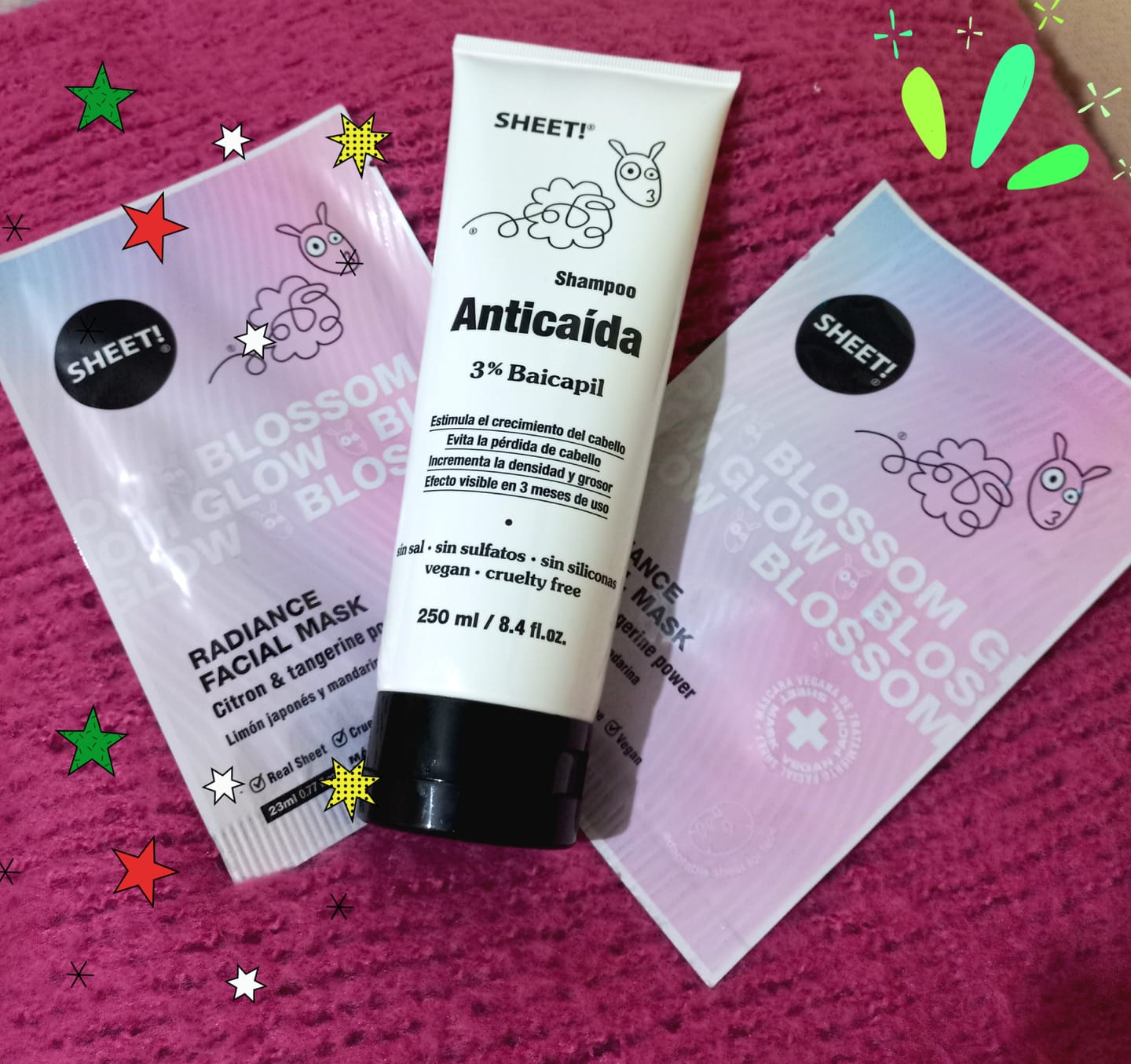 Customer photo review of Shampoo Anticaída