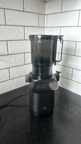 Customer photo review of DRIP | Self-Feeding Cold Press Juicer