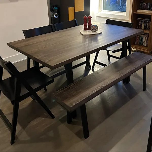 Customer photo review of Kent Rustic Dining Table | Pine Wood Farmhouse Design