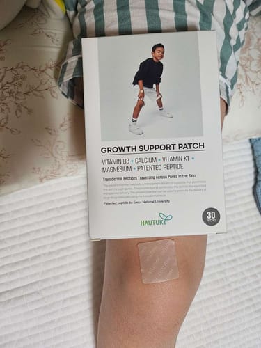 Customer photo review of HAUTUKI Growth Support Patch