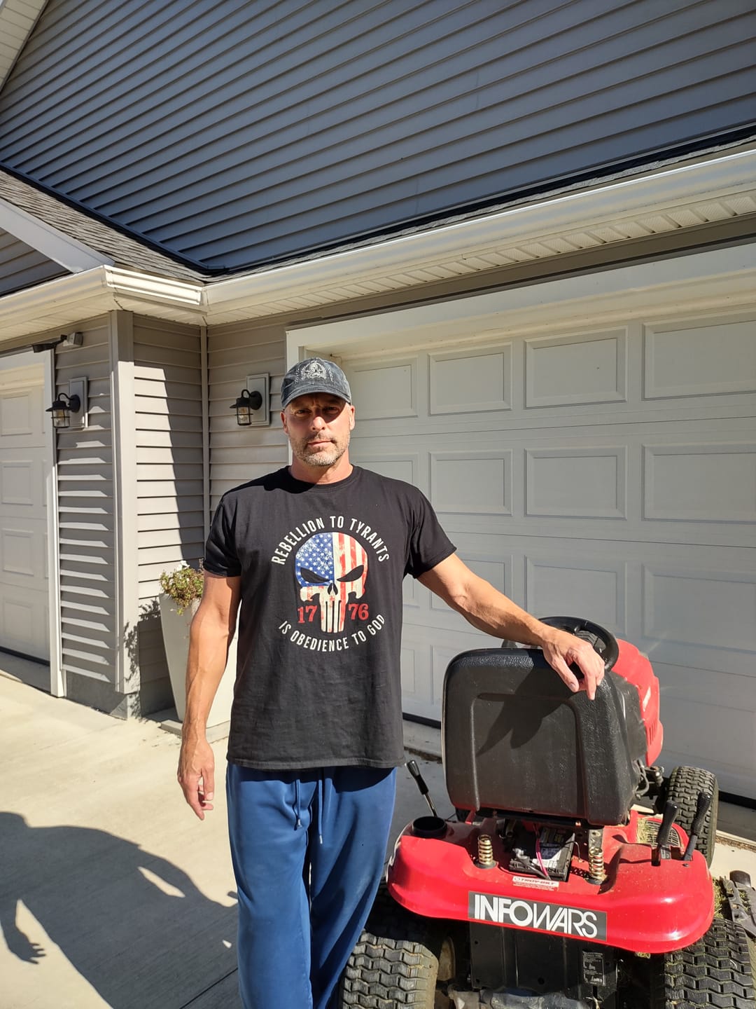 Customer photo review of Rebellion To Tyrants T-Shirt