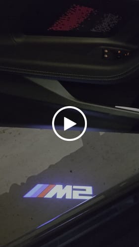 Customer video review of BMW G SERIES DOOR LIGHTS