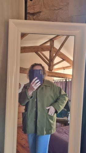 Customer photo review of Manteau Kaï kiwi