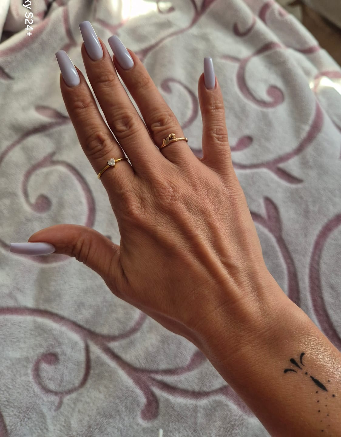 Customer photo review of Cute Heart Ring | 18K vergoldet