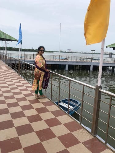 Customer photo review of "Mahika" Floral Cotton Kurta