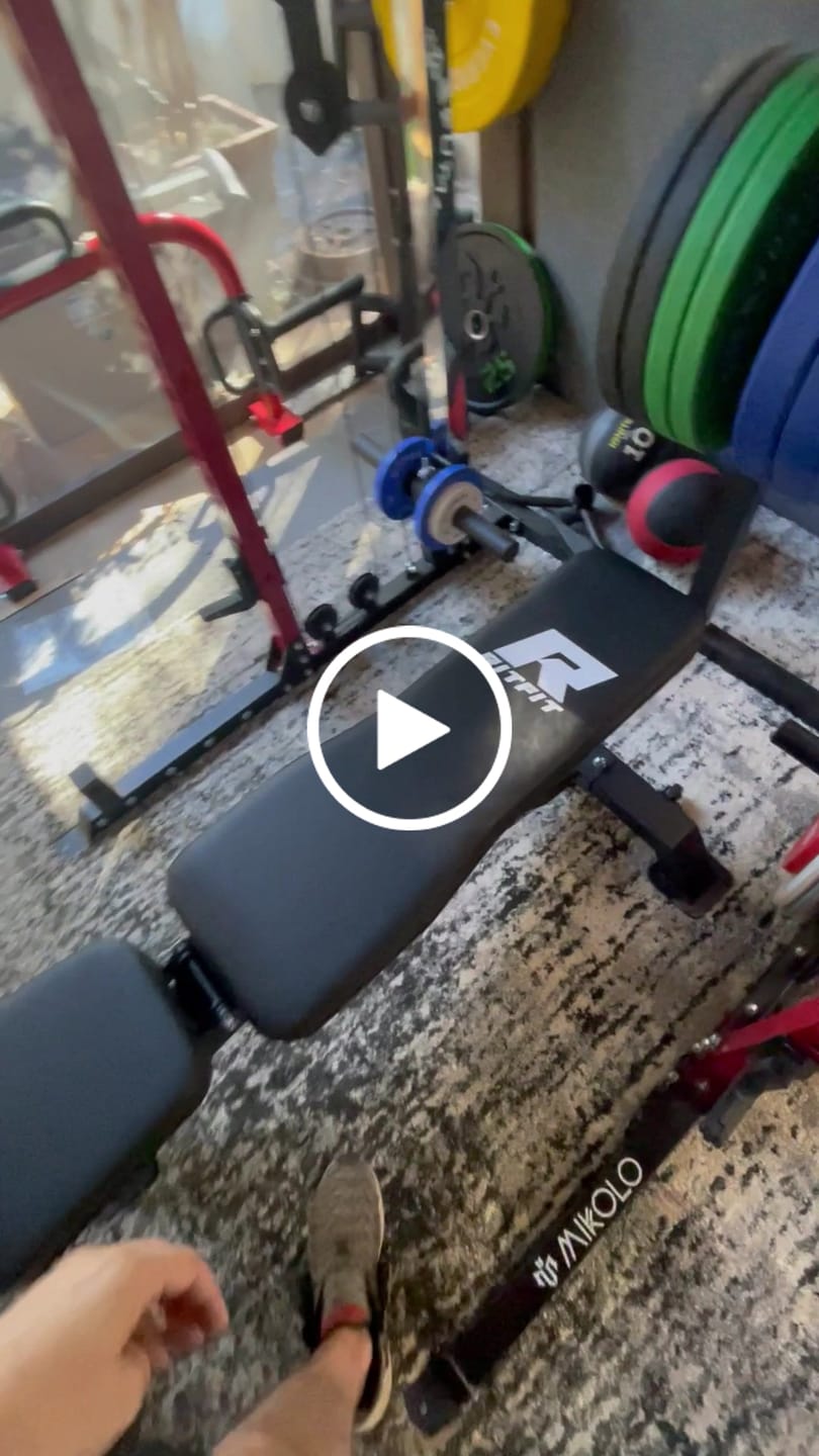 Customer video review of RitFit 1300LB Adjustable Weight Bench BWB01