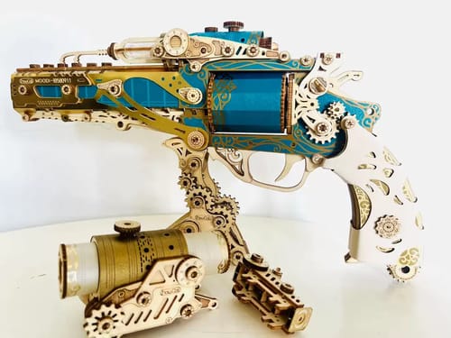 Customer photo review of Revolver 3D Wooden Puzzle Kits