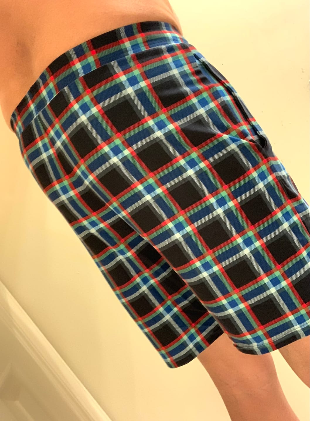 Customer photo review of Men's Sleep Shorts Loose Lounge Shorts