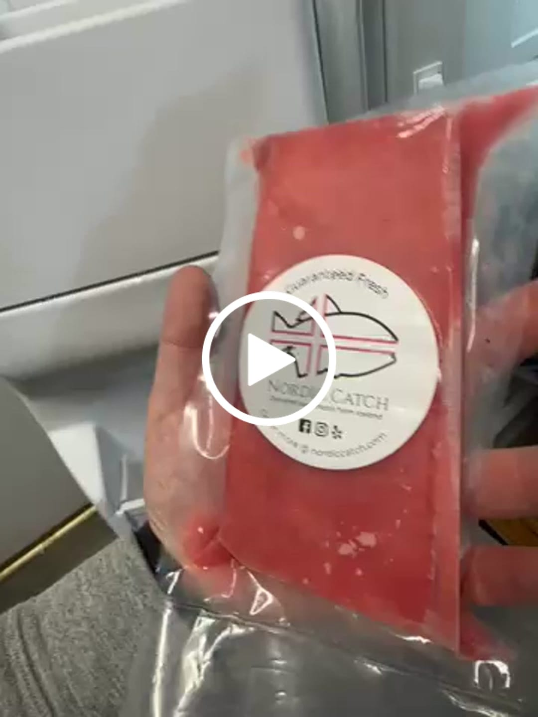 Customer video review of Wild Ahi Tuna Sushi Saku Block (10oz avg)