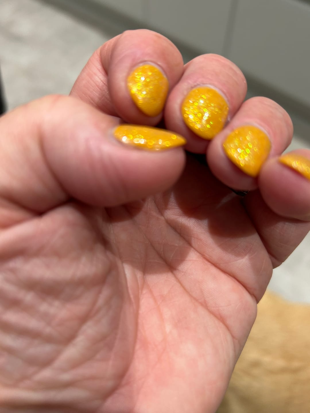 Customer photo review of Semilac 660 Honey Ritual UV Gel Polish 7ml