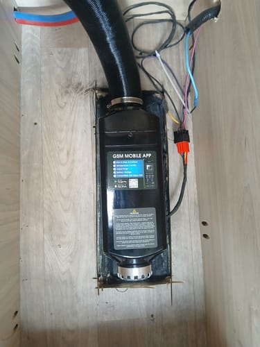Customer photo review of Air GSM 4G/﻿5G Diesel Air Heater 2kW 12V/24V