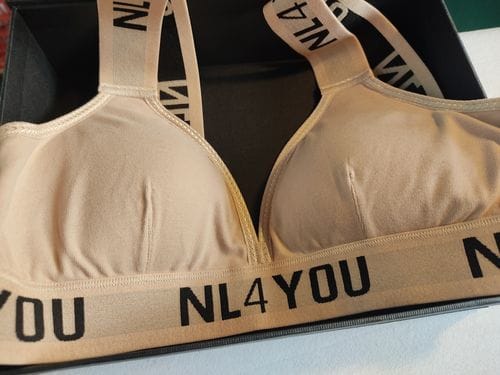 Customer photo review of Nude - Памучен бралет
