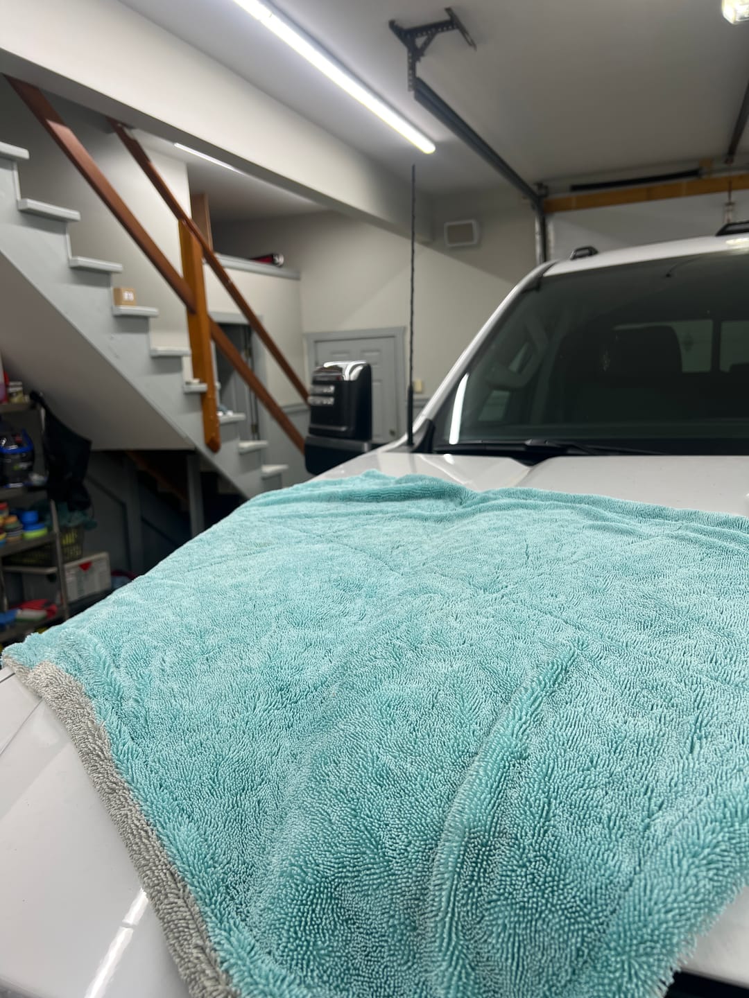 Customer photo review of Twisted Loop Drying Towel - 24" x 36"