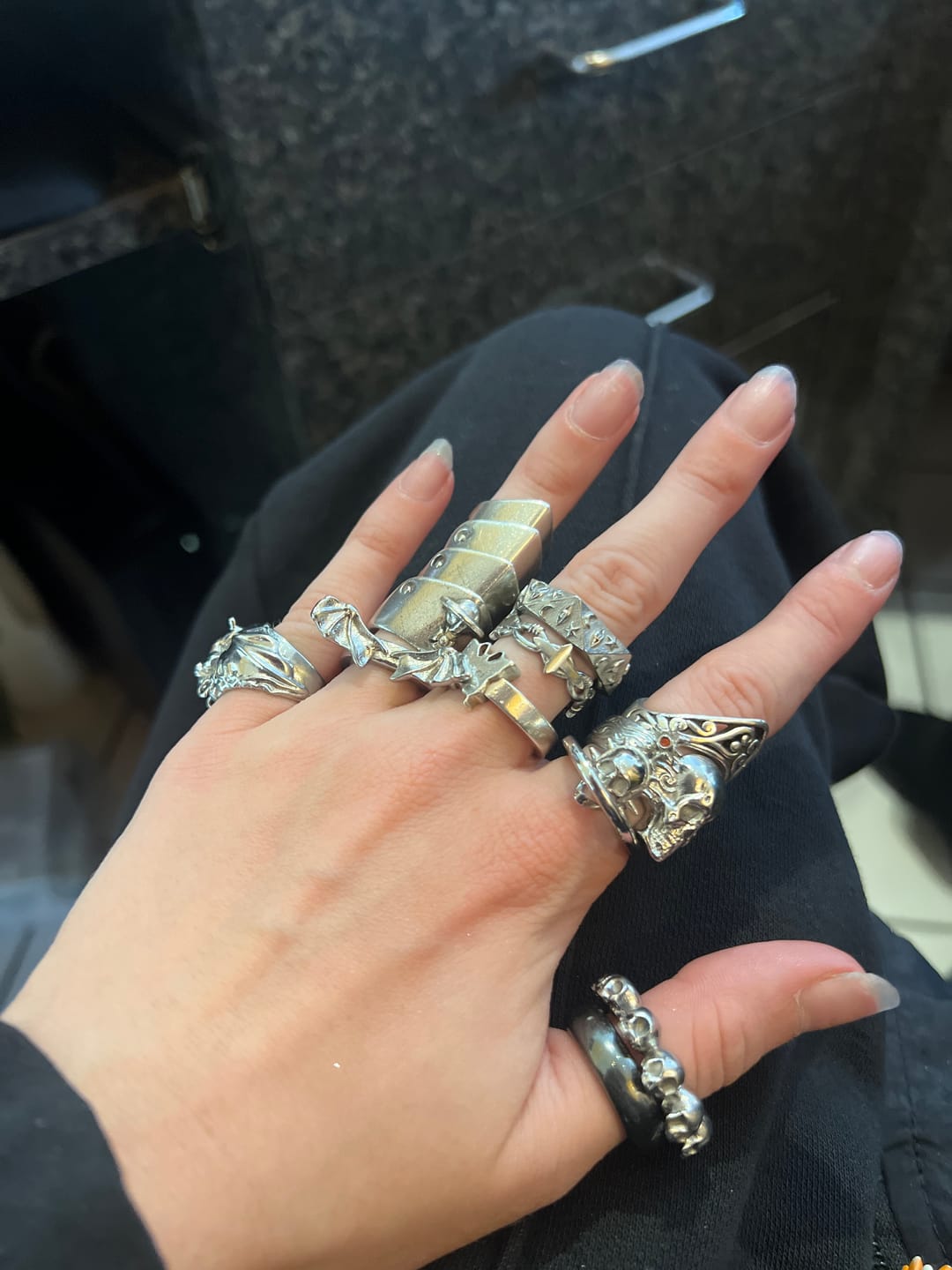 Customer photo review of ORBITUARY RING