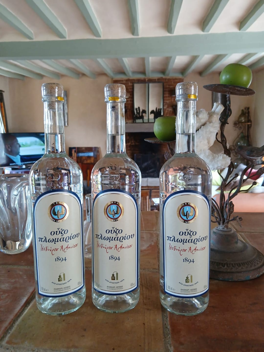 Customer photo review of Ouzo Plomari - 700ml