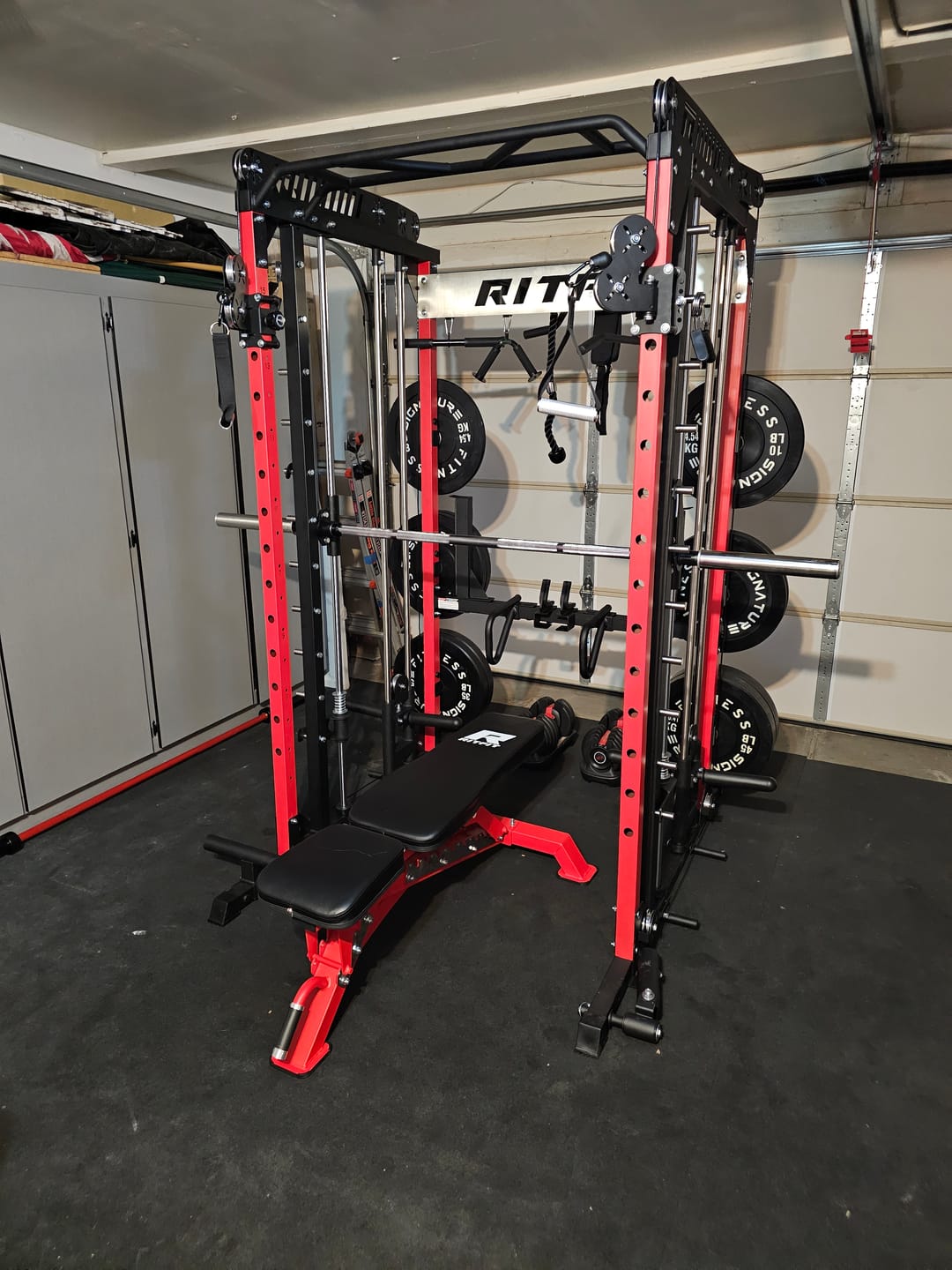 Customer photo review of RitFit 1300LB Adjustable Weight Bench BWB01
