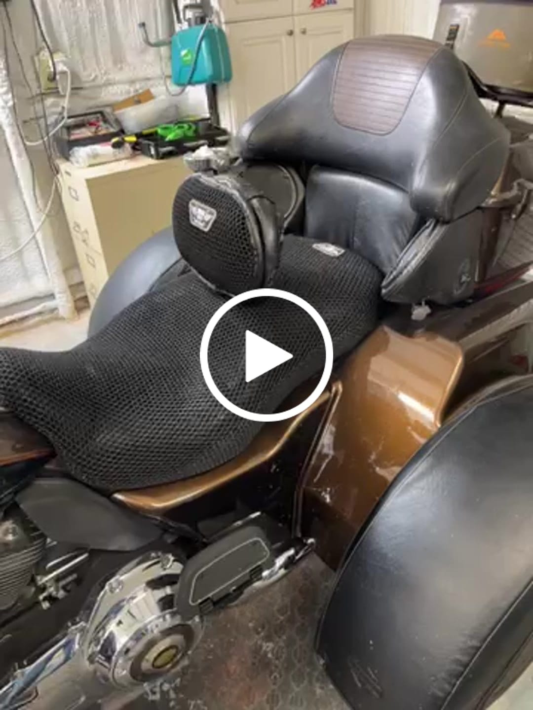 Customer video review of Backrest Cover
