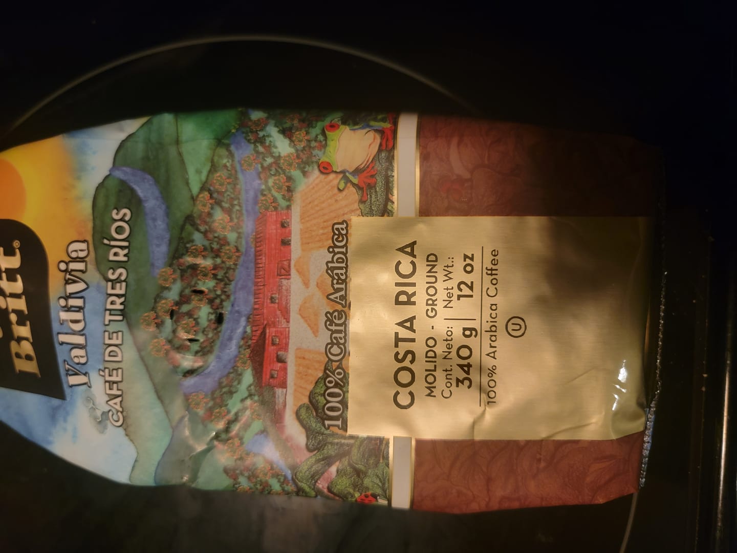 Customer photo review of COSTA RICAN TRES RIOS VALDIVIA COFFEE