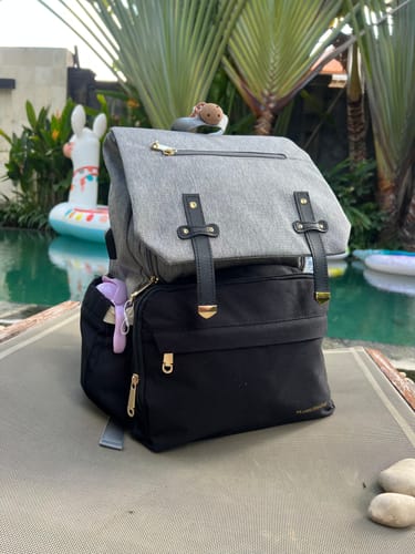 Customer photo review of LuxeLittleOne™ Luxury Baby Bag